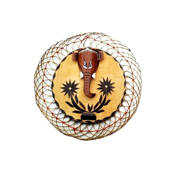 Bamboo Stick Ganesha Idol Round Bamboo Stick Ganesha Idol Round
