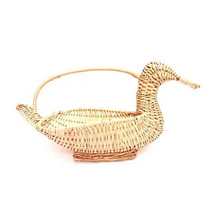 Wicker Duck Basket